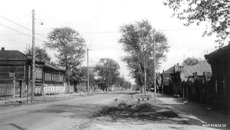 Пенза, старые улицы города, История, Черно-белые