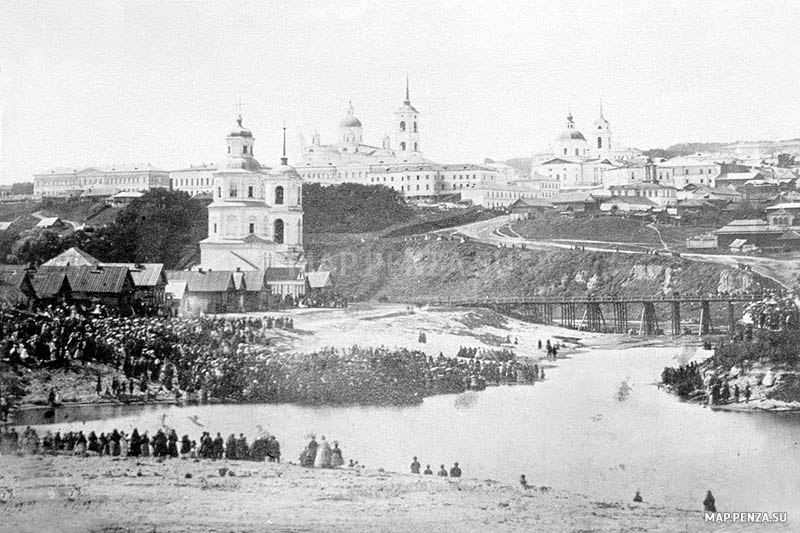 Пенза,праздник Водосвятия, История, Черно-белые