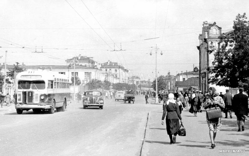 Пенза, ул. Московская, История, Черно-белые