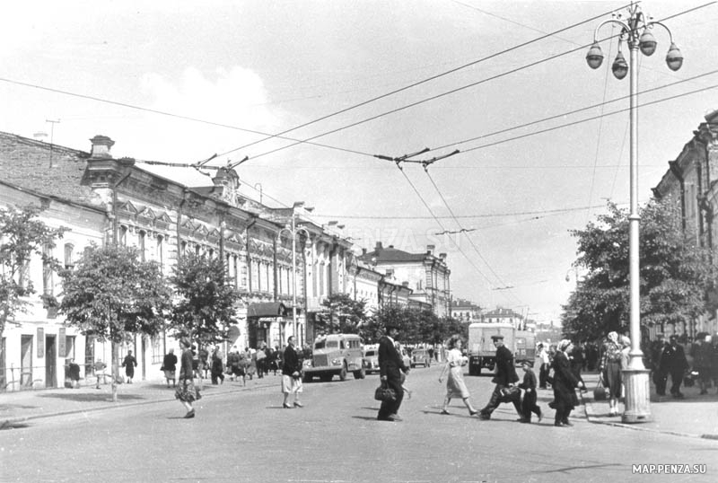 Пенза, старые улицы города, История