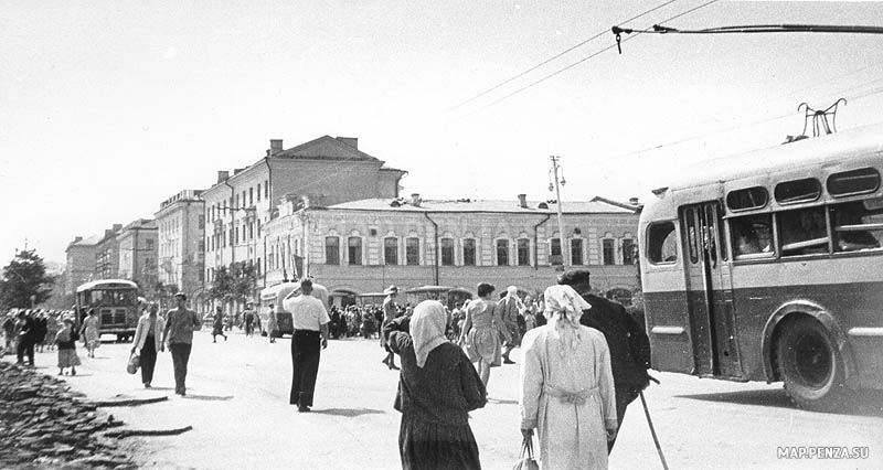 Пенза, ул. Московская, История, Черно-белые