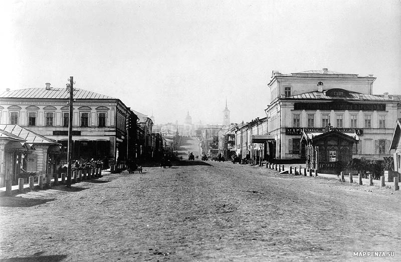 Пенза,ул. Московская , История, Черно-белые