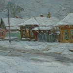 Пенза, Сычев В. Остров Пески, История, Рисунки, Цветные