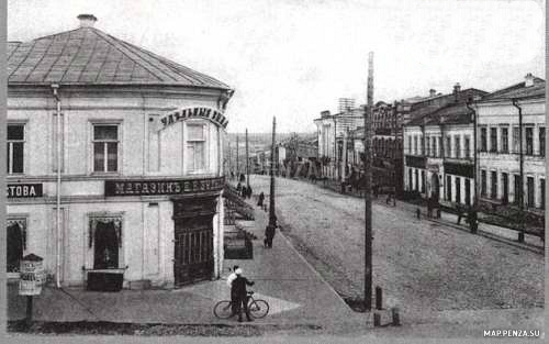 Пенза, ул. Московская, История, Черно-белые