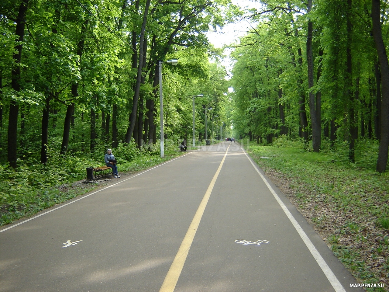 Парк Белинского, Современные, Достопримечательности, Цветные