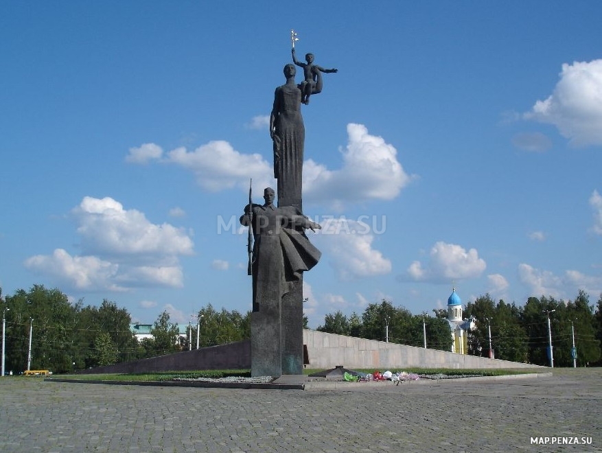 Монумент воинской и трудовой Славы, Современные, Достопримечательности, Цветные