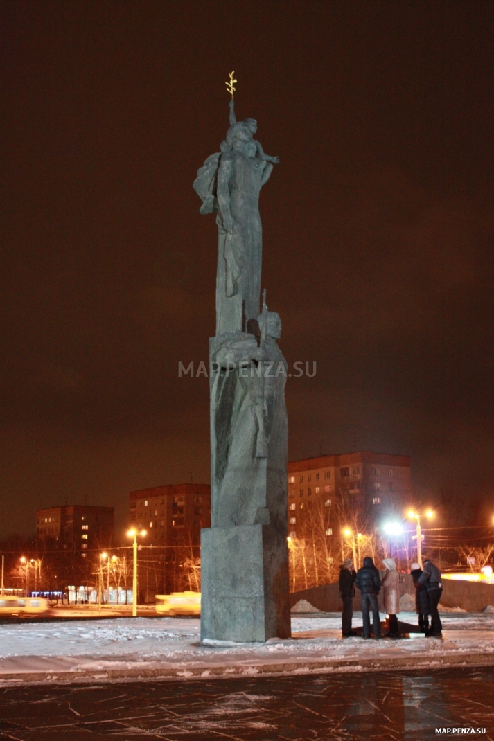 Монумент воинской и трудовой Славы, Современные, Достопримечательности, Цветные