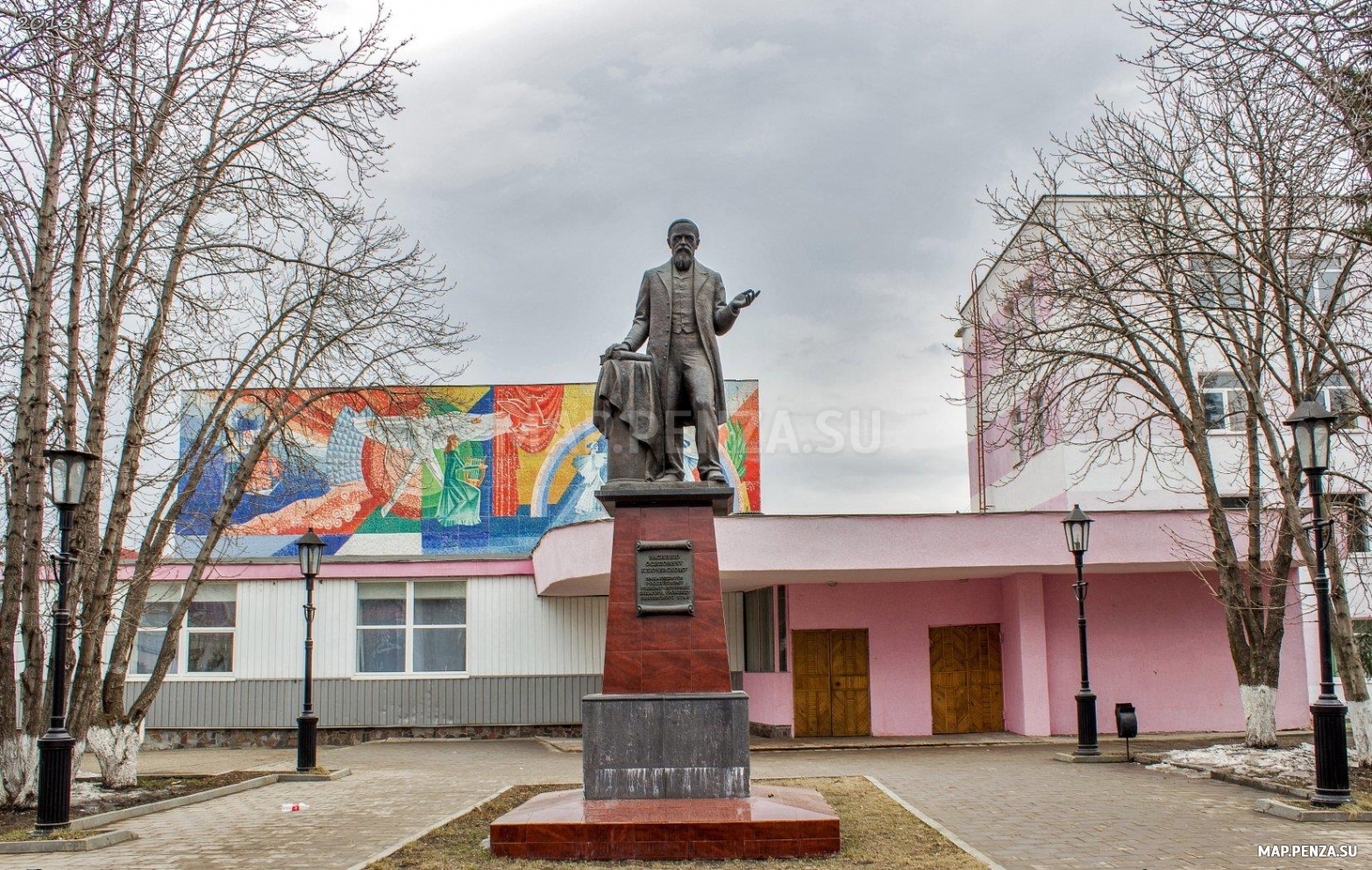 Памятник В.О. Ключевскому , Современные, Достопримечательности, Цветные