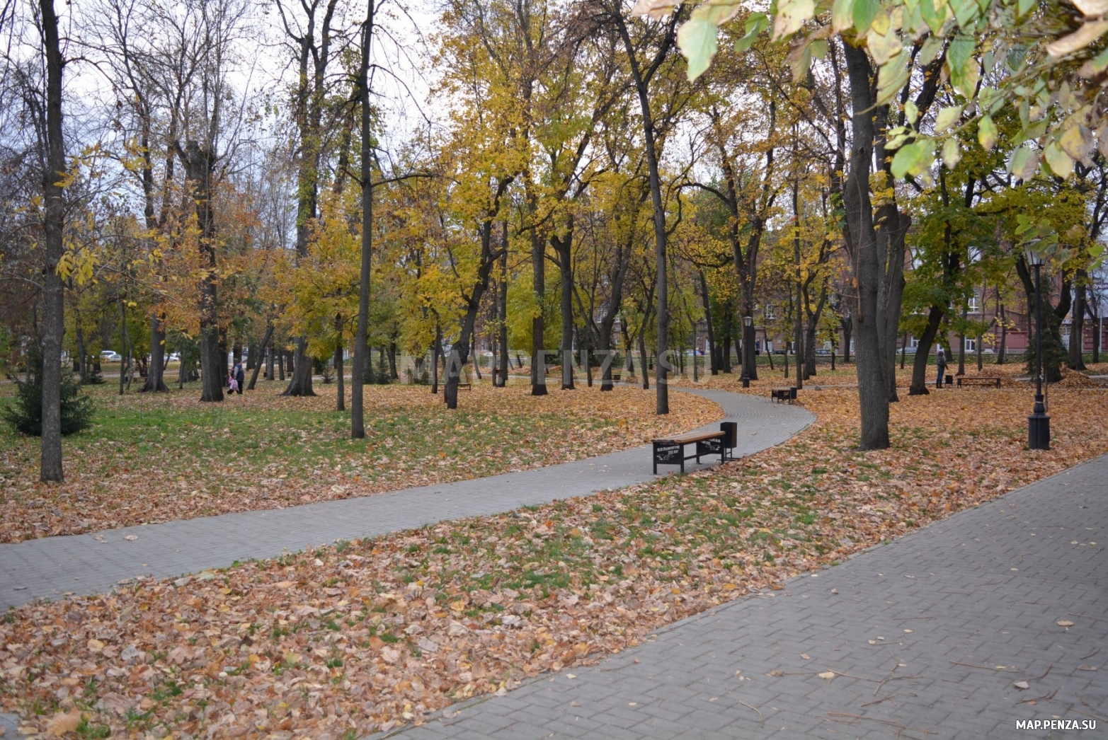 Сквер им. М.Ю. Лермонтова, Современные, Достопримечательности, Цветные