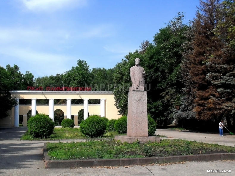 Парк культуры и отдыха «Олимпийский», Современные, Достопримечательности, Цветные