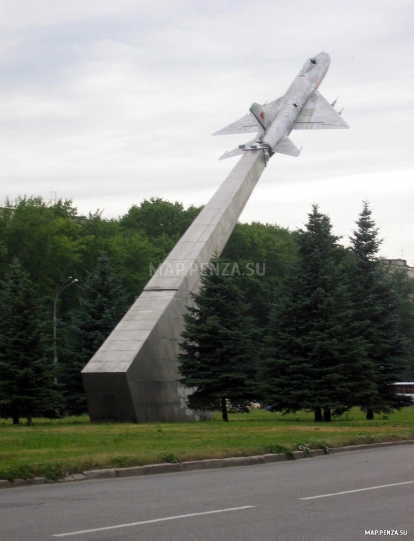 Истребитель-перехватчик Су-9, Современные, Достопримечательности, Цветные