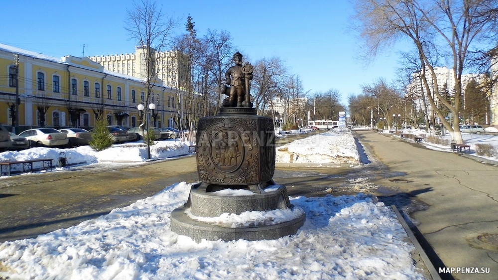 Скульптурная композиция «Шкатулка «Русские народные пословицы», Современные, Достопримечательности, Цветные