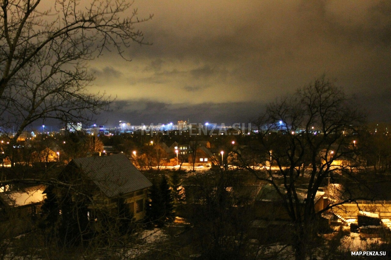 Пенза, ночные улицы города, Современные, Профессиональные, Ночь