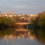 Пенза, вид города с реки, Современные, Профессиональные, Цветные