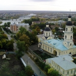 Пенза, панорама города с высоты птичьего полета, Современные, Профессиональные, С высоты