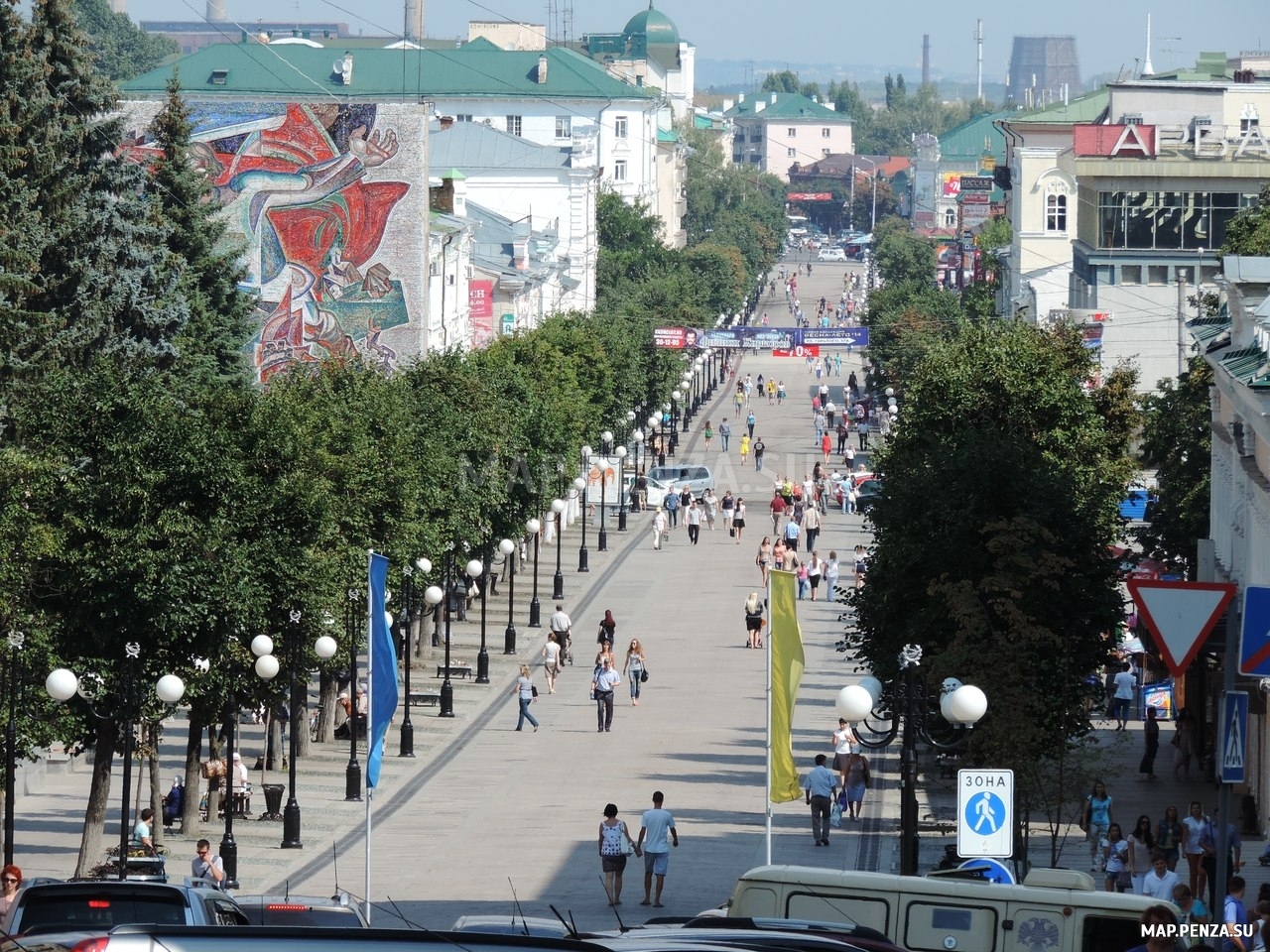 Пенза, Улица Московская, Современные, Любительские